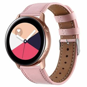 BStrap Leather Italy remienok na Huawei Watch GT3 42mm, pink (SSG012C0309) vyobraziť