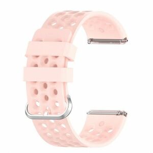 BStrap Silicone (Large) remienok na Fitbit Versa / Versa 2 Pole, sand pink (SFI011C03) vyobraziť