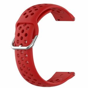 BStrap Silicone Dots remienok na Garmin Vivoactive 5, red vyobraziť