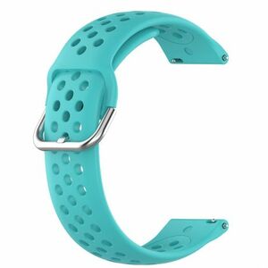 BStrap Silicone Dots remienok na Samsung Galaxy Watch 3 41mm, teal (SSG013C08) vyobraziť