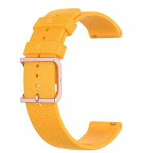 BStrap Silicone Rain remienok na Xiaomi Amazfit GTR 42mm, yellow (SSG014C0603) vyobraziť