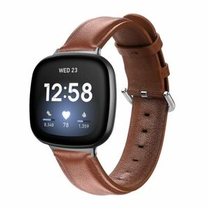 BStrap Leather Lux remienok na Fitbit Versa 3, brown (SFI012C03) vyobraziť