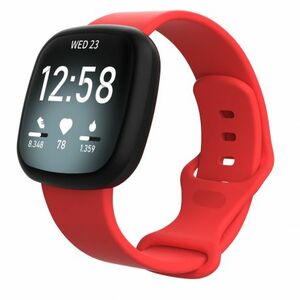 BStrap Silicone (Large) remienok na Fitbit Versa 3, red (SFI013C03) vyobraziť