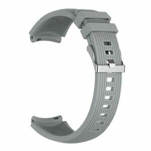 BStrap Silicone Davis remienok na Huawei Watch GT 42mm, dark gray (SSG008C1102) vyobraziť
