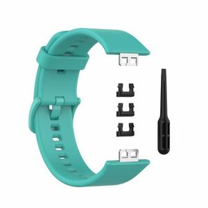 BStrap Silicone remienok na Huawei Watch Fit, teal (SHU005C05) vyobraziť