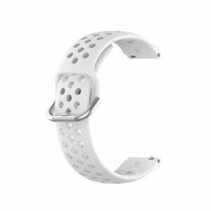 NEOGO SmartWatch Glam / Glam 2 Silicone Dots remienok, White (SGA007C0201) vyobraziť