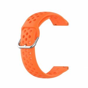 BStrap Silicone Dots remienok na Garmin Vivoactive 4s, orange (SGA007C08) vyobraziť