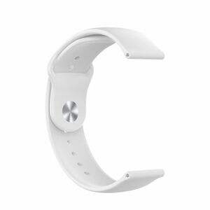 BStrap Silicone remienok na Garmin Vivoactive 4s, white (SGA009C02) vyobraziť