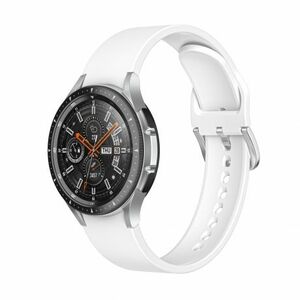 Bstrap Silicone remienok na Samsung Galaxy Watch 4 / 5 / 5 Pro / 6, white (SSG017C02) vyobraziť