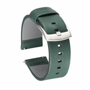 BStrap Fine Leather remienok na Xiaomi Amazfit GTR Mini, green vyobraziť