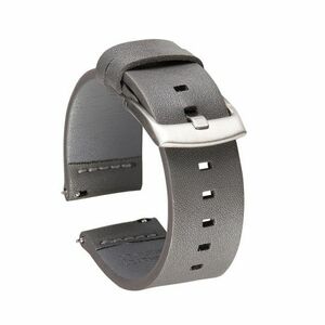 BStrap Fine Leather remienok na Huawei Watch GT2 42mm, gray (SSG022C0507) vyobraziť