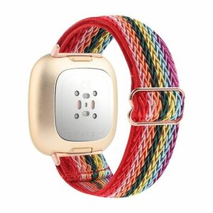 BStrap Pattern remienok na Garmin Vivoactive 5, red rainbow vyobraziť