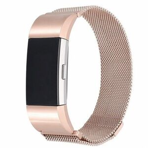 BStrap Milanese (Large) remienok na Fitbit Charge 2, rose gold (SFI001C03) vyobraziť