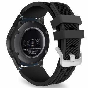 BStrap Silicone Sport remienok na Xiaomi Watch S1 Active, black (SSG006C0212) vyobraziť