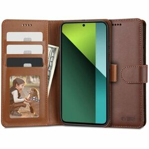 Tech-Protect Wallet knižkové puzdro na Xiaomi Redmi Note 13 Pro 5G / Poco X6 5G, hnedé vyobraziť