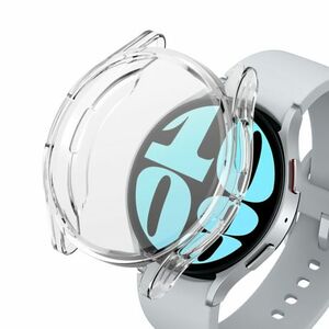 Tech-Protect Defense puzdro so sklom na Samsung Galaxy Watch 6 40mm, priesvitné vyobraziť