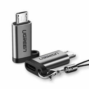 Ugreen US282 adaptér USB-C / micro USB, šedý vyobraziť