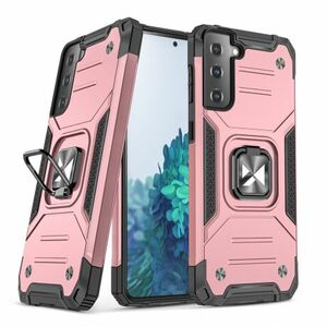 MG Ring Armor plastový kryt na Samsung Galaxy S22, ružový vyobraziť