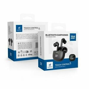Sluchadlá Bluetooth Blue Star TWS T60 - Čierne vyobraziť