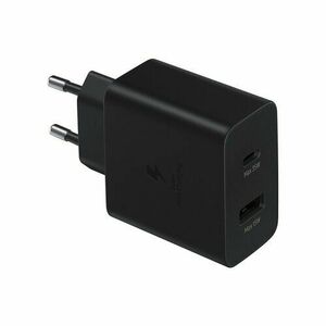 EP-TA220EBE Samsung Dual (USB-C, USB-A) 35W Cestovní nabíječka Black (OOB Bulk) vyobraziť