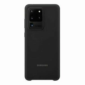 EF-PG988TBE Samsung Silikonový Kryt pro Galaxy S20 Ultra - čierne (porušené balenie) vyobraziť