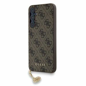 Guess 4G Charms Zadní Kryt pro Samsung Galaxy A55 Brown vyobraziť