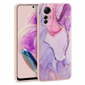 Puzdro Tech-Protect Xiaomi Redmi Note 12S, Mramor - fialové vyobraziť