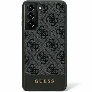 Guess case for Samsung Galaxy S23 Ultra GUHCS23LG4GLGR black hardcase 4G Stripe Collection vyobraziť