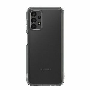 EF-QA136TBE Samsung Soft Clear Kryt pro Galaxy A13 5G/A04s Black vyobraziť