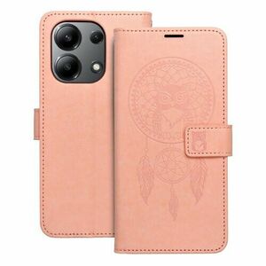 Puzdro Mezzo Book Xiaomi Redmi Note 13 4G, vzor dreamcatcher - oranžové vyobraziť