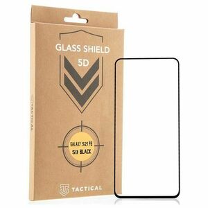 Tactical Glass Shield 5D sklo pro Samsung Galaxy S21 FE 5G Black vyobraziť