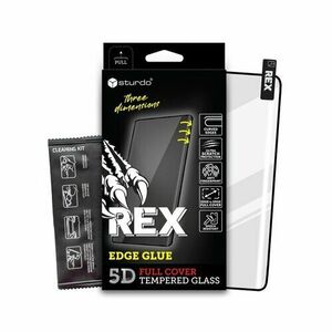 Ochranné sklo Sturdo Rex Oppo Reno10 5G, celotvárové - čierne vyobraziť