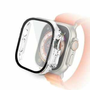 mobilNET ochranný kryt s tvrdeným sklom pre Apple Watch 49mm, priehľadný vyobraziť