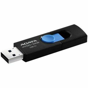 USB kľúč ADATA DashDrive™ Value UV320 64 GB USB 3.1 Modro-čierny vyobraziť