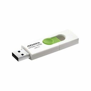 64 GB . USB kľúč . ADATA DashDrive™ Value UV320 USB 3.1, White/Green vyobraziť