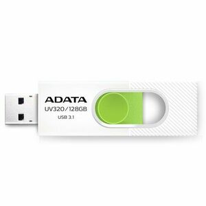 USB kľúč ADATA UV320 128GB USB 3.0 Zeleno-biely vyobraziť