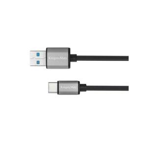 Kábel KRUGER & MATZ KM1244 USB/USB-C 1m Black vyobraziť