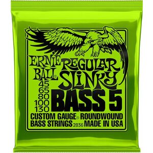 Ernie Ball 2836 Regular Slinky Struny pre 5-strunovú basgitaru vyobraziť