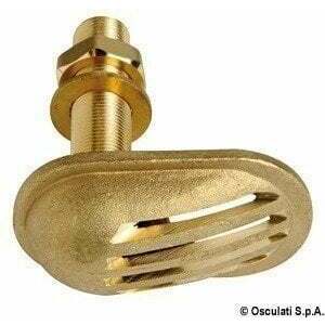 Osculati Cast brass thru hull scoop strainer 3/4ʺ vyobraziť