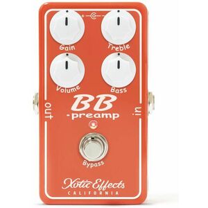 Xotic BB Preamp V1.5 Gitarový efekt vyobraziť