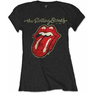 The Rolling Stones Tričko Plastered Tongue Charcoal Grey M vyobraziť