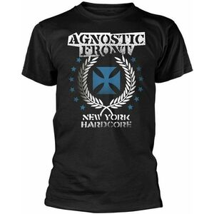 Agnostic Front Tričko Blue Iron Cross Black 2XL vyobraziť