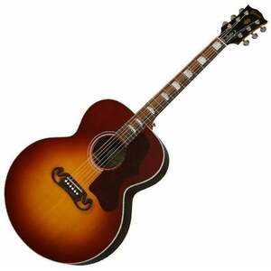 Gibson SJ-200 Studio RW Rosewood Burst Elektroakustická gitara Jumbo vyobraziť