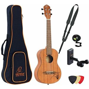Ortega RU5MM-TE Deluxe SET Tenorové ukulele Natural vyobraziť