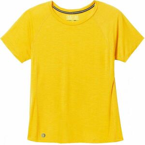 Smartwool Women's Active Ultralite Short Sleeve Honey Gold M Outdoorové tričko vyobraziť