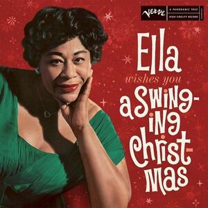 Ella Fitzgerald - Ella Wishes You A Swinging Christmas (Red Coloured) (Reissue) (LP) vyobraziť