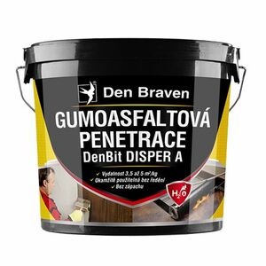 Gumoasfaltová penetrácia DEN BRAVEN DenBit DISPER A 10Kg vyobraziť