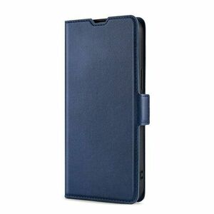 Puzdro Leather Book Infinix Smart 7/Smart 7 HD - tmavo-modré vyobraziť