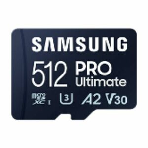 Samsung PRO Ultimate/micro SDXC/512GB/200MBps/UHS-I U3 / Class 10/+ Adaptér/Modrá vyobraziť