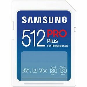 Samsung/SDXC/512GB/180MBps/USB 3.0/USB-A/Class 10/+ Adaptér/Modrá vyobraziť